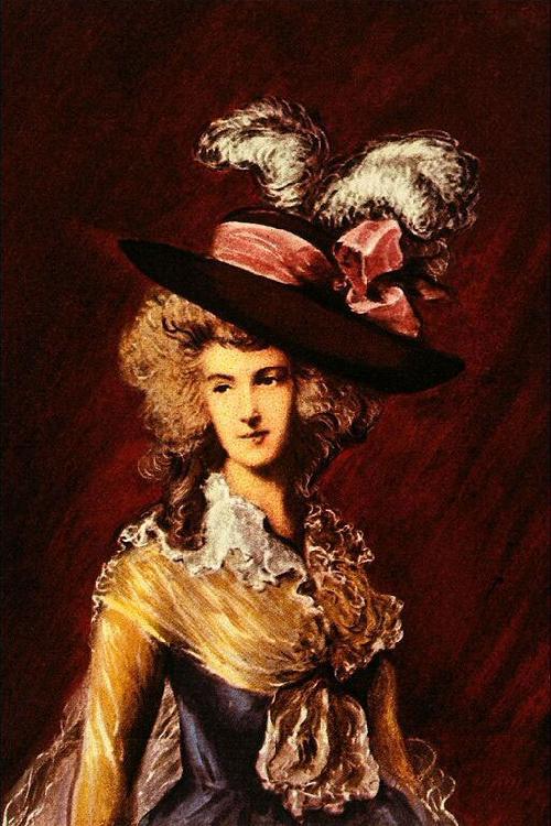 Thomas Gainsborough Ritratto oil painting picture
